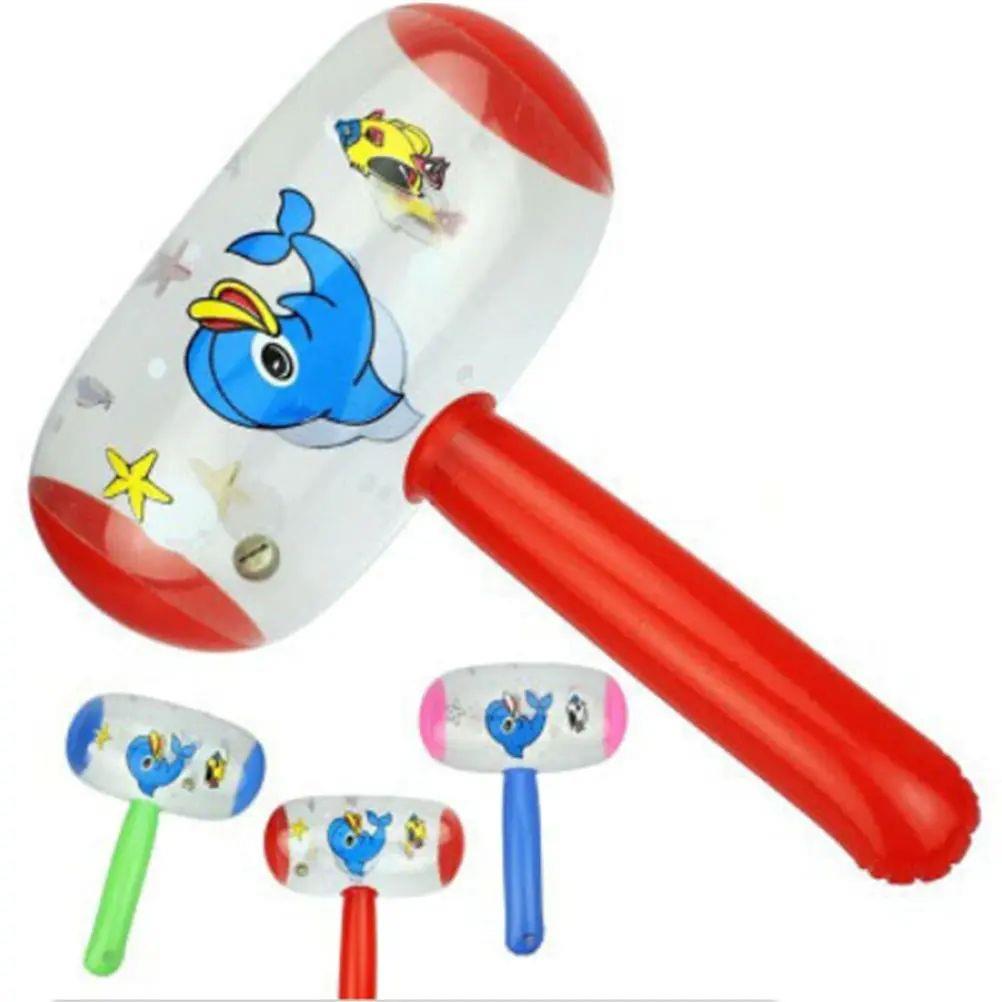 1Pcs Inflatable Hammer with Bell Air Hammer Baby Toys Kids T