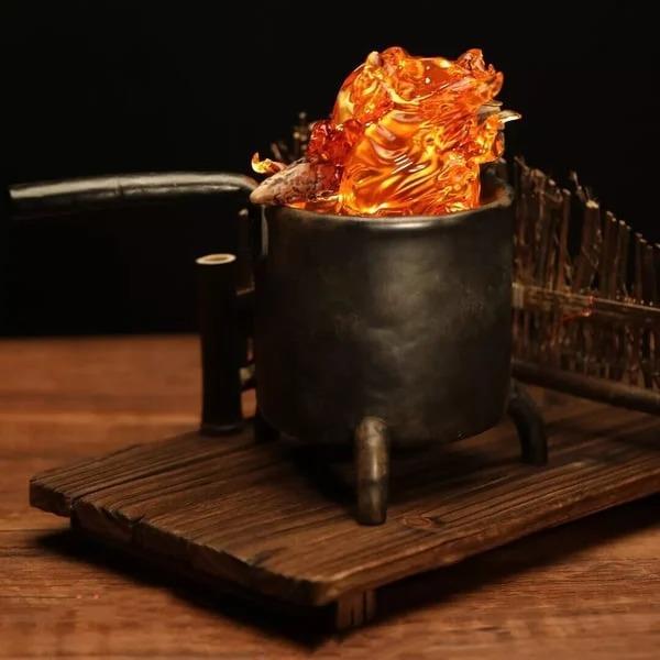 爆款亚马逊独立站Calcifer Night Light卡西法夜灯桌面小夜灯