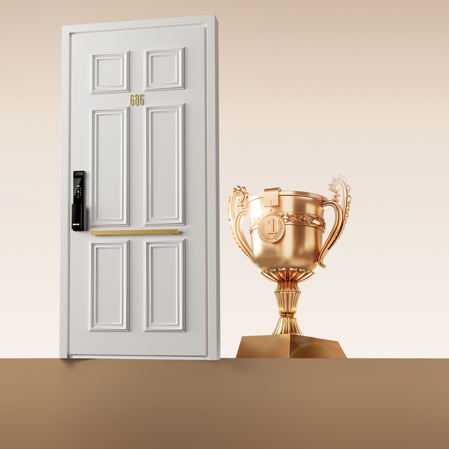 欧帝乐法式精雕高端防盗门水性发泡安全进户门子母门家用客厅大门