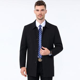 厚保暖外服套606爸爸装 新款 中可老年脱卸加内胆冬装 羽绒男士