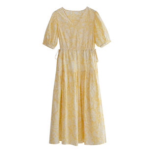 【到手199元】一眼沦陷 仙气碎花连衣裙法式甜美气质收腰初恋裙子