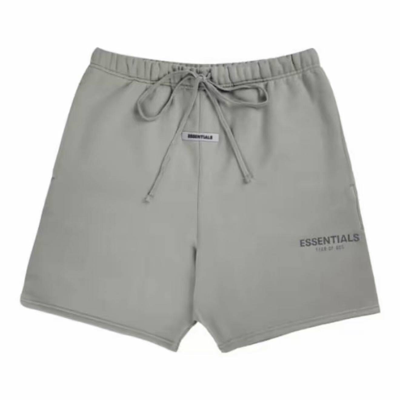 FEAR OF GOD ESSENTIALS 裤腿小logo抽绳棉长裤
