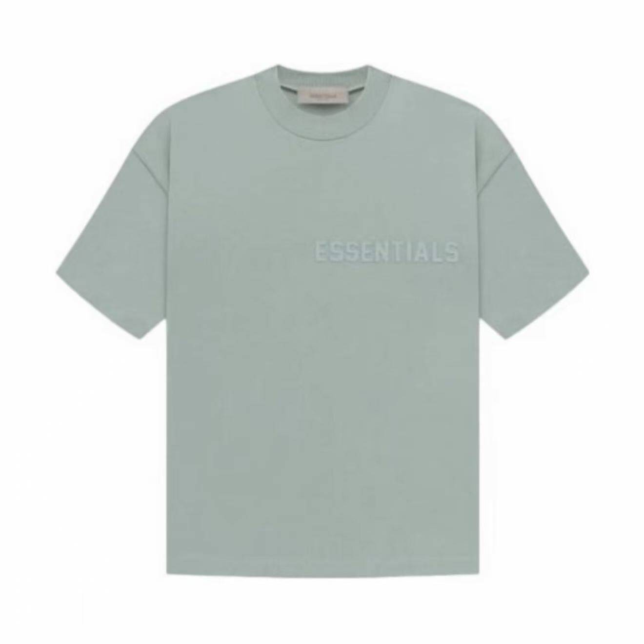 FEAR OF GOD ESSENTIALS 胸前侧边logo圆领短袖T恤