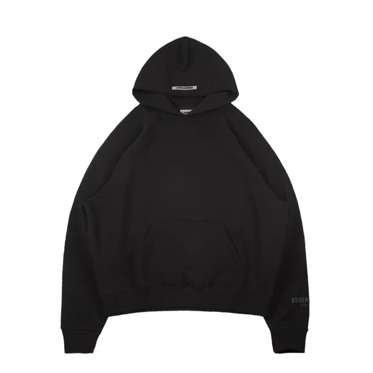 FEAR OF GOD ESSENTIALS FW20袖标反光logo连帽卫衣帽衫 男女同款