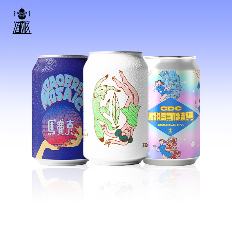 道酿啤酒套餐春游伏魔腾云哈密瓜柚子草莓马赛克荔枝古斯国产精酿