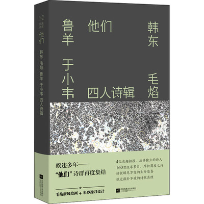 他们 韩东、毛焰、鲁羊、于小韦四人诗辑 江苏凤凰文艺出版社 韩东 等 著 诗歌