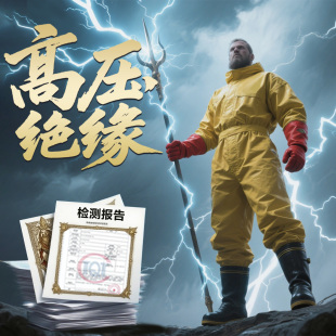 绝缘服高压绝缘防护服10kv带电作业35kv电工工作服套装 防电衣服