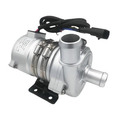 24VDC车空调汽换热器循环水泵 PWM调速 板25625mm径 式换热器水口