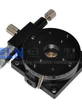 供应R轴RSP60-L千分尺旋钮进行微调旋转滑台手动位移角度台RPG60