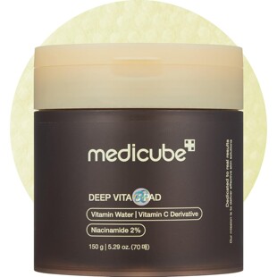Medicube Deep Vita C Pad美蒂秋芙深层Vita C爽肤水软棉垫70片
