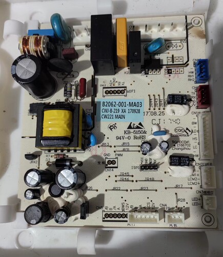 使用于冰箱板B2062-001-MA03//CWJ-B219//CW221 XA171101主板.