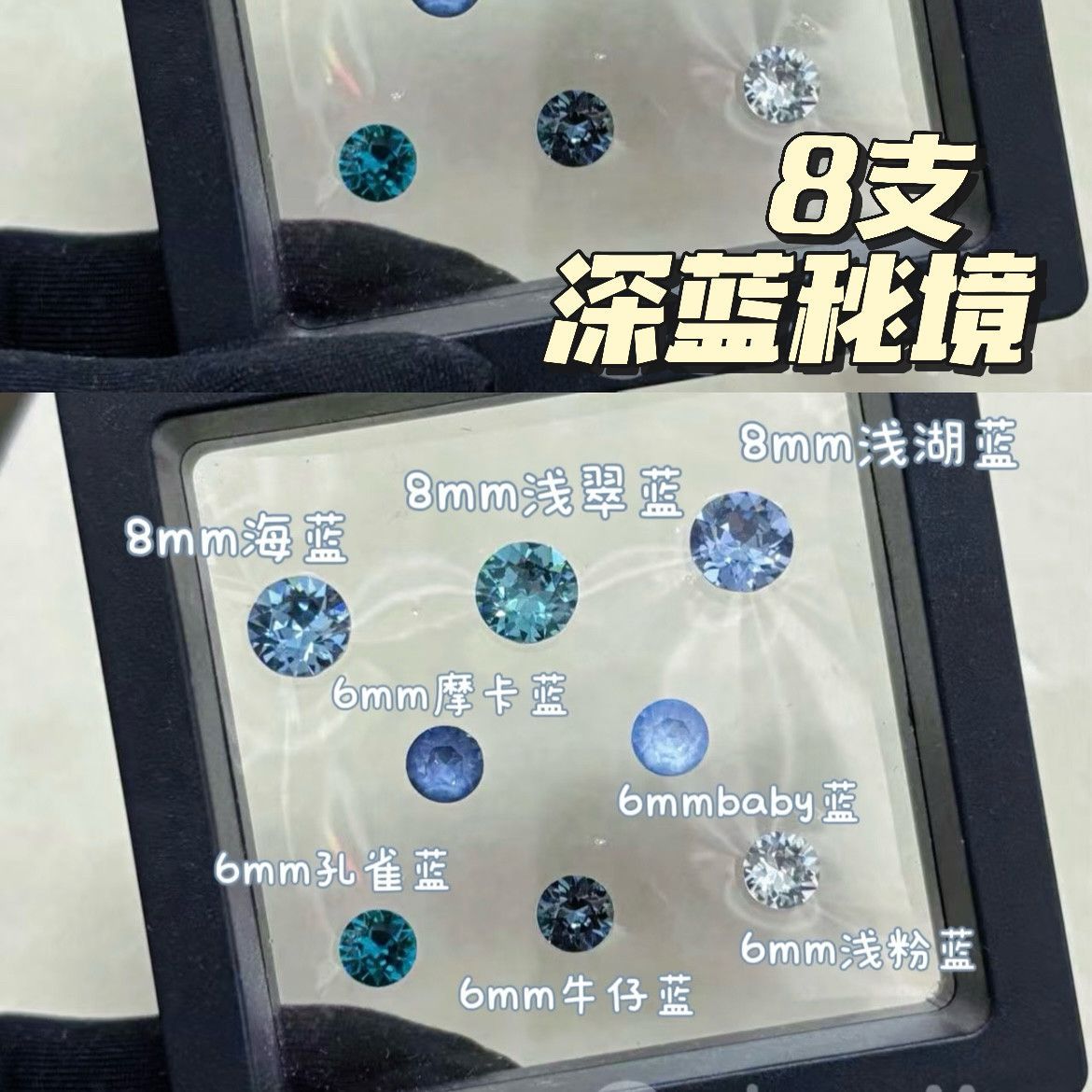 华子耳钉爪镶内外螺旋爆闪耳骨耳钻抗过敏耳蜗耳钉女