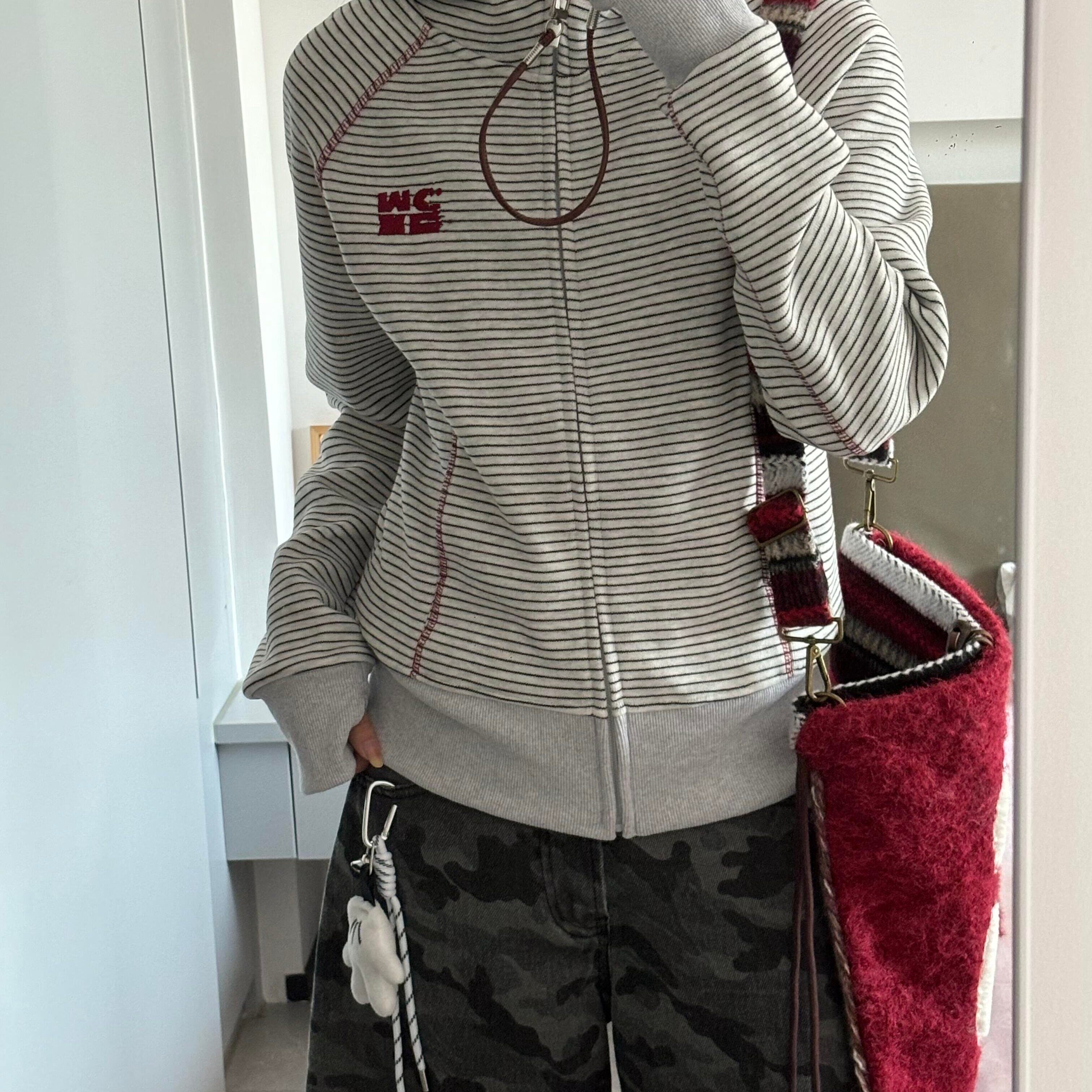 外套女款早春短款收腰哈