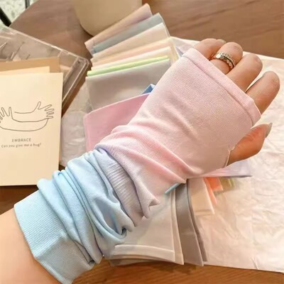 户外护臂高品质渐变开车防晒
