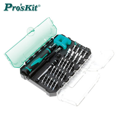 台湾宝工SD-9827M多功能精密维修扳手起子镊子工具组27件套