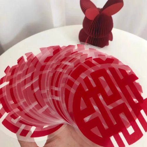 结婚喜字静电贴婚房布置囍字窗花