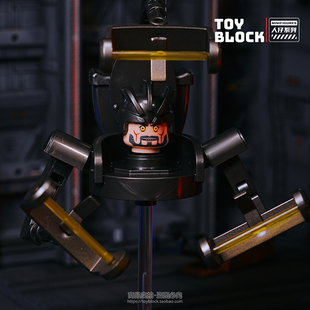 马桶人VS监控人泰坦音响电视人三巨头UFO特工拼装积木小人仔玩具