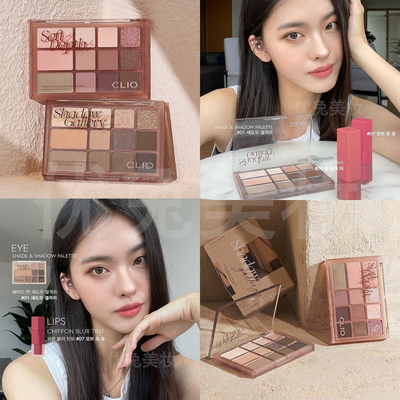 新品12色韩国CLIO眼影盘0