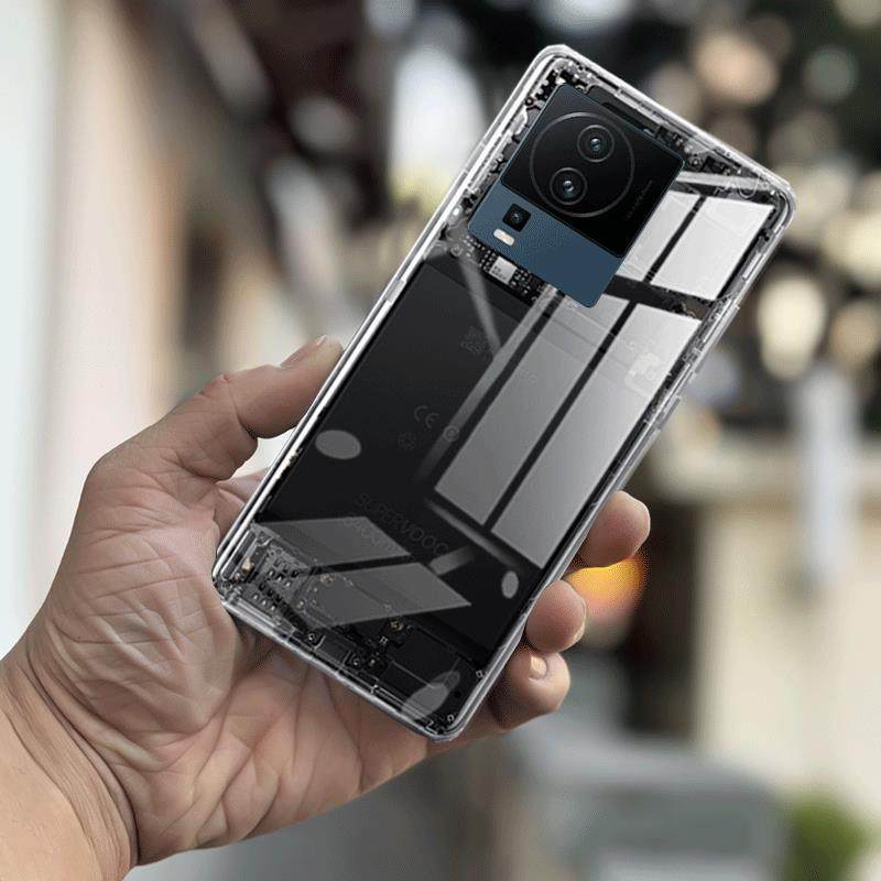 适用Vivo iQOOneo7透明后盖neo7塑料后盖替换后壳电池盖无标外壳