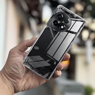 适用一加Ace2透明后盖OnePlus1+ace2塑料后盖玻璃后壳电池盖外壳