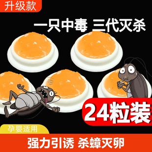 家用室内非无毒全窝一窝端胶饵剂克星灭杀杀蟑螂强力 灭蟑螂药正品