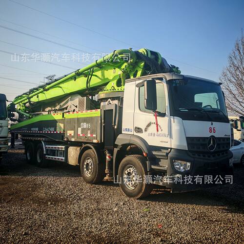 跨境供应混凝土泵车62米奔驰8x4混凝土输送泵车源头出口35-96米