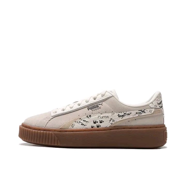 Puma/彪马 Suede Platform Rihana 蕾哈娜 松糕鞋 395904-01 LW仓