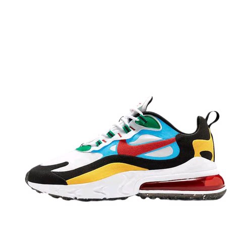 Nike Air Max 270 React 跑鞋 气垫缓震耐 DA2610-161 广东JX仓2A