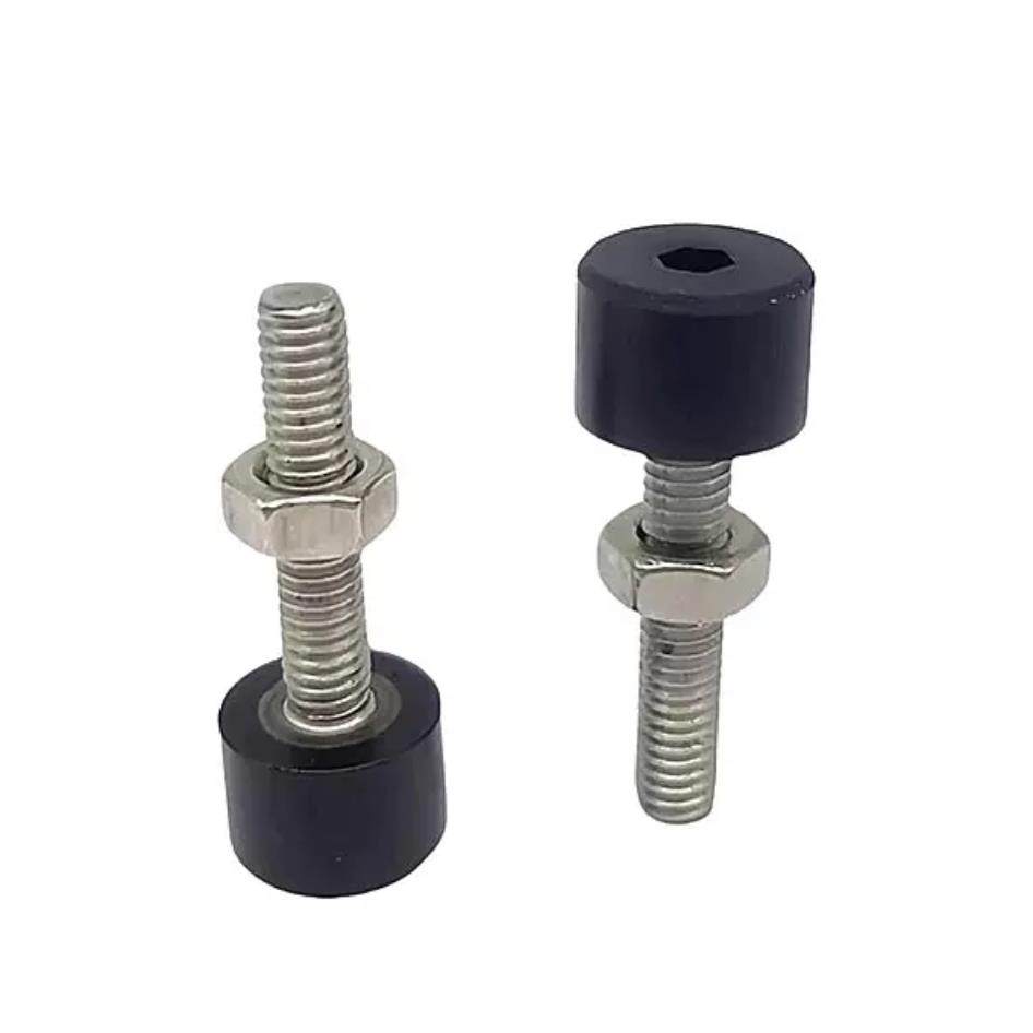 低弹性橡胶限位螺栓胶头螺丝 UNSTH4/5/6/8/10 止动螺丝 TDC71