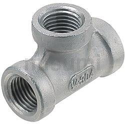 同径304不锈钢低压用拧入型接头三通T型接头SUTPT-6A/8A/10A/15A