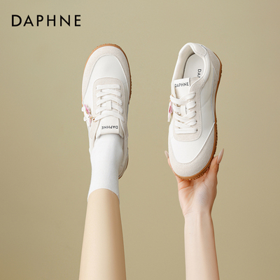 达芙妮德训鞋2026春季轻便小白鞋