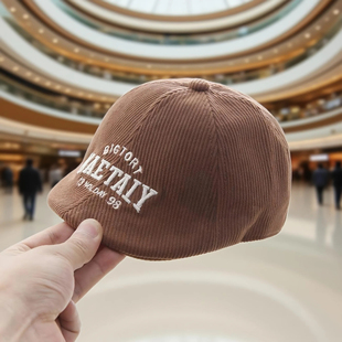 儿童帽子男孩2025新款宝宝贝雷帽洋气韩系男童前进帽宝宝鸭舌帽