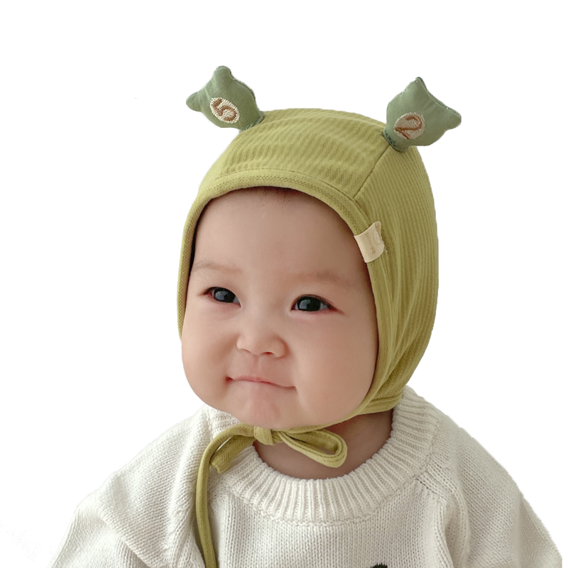 婴儿帽子春秋款护耳帽宝宝帽子