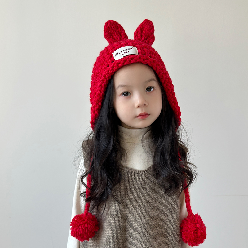 儿童帽子女款2024新款女童