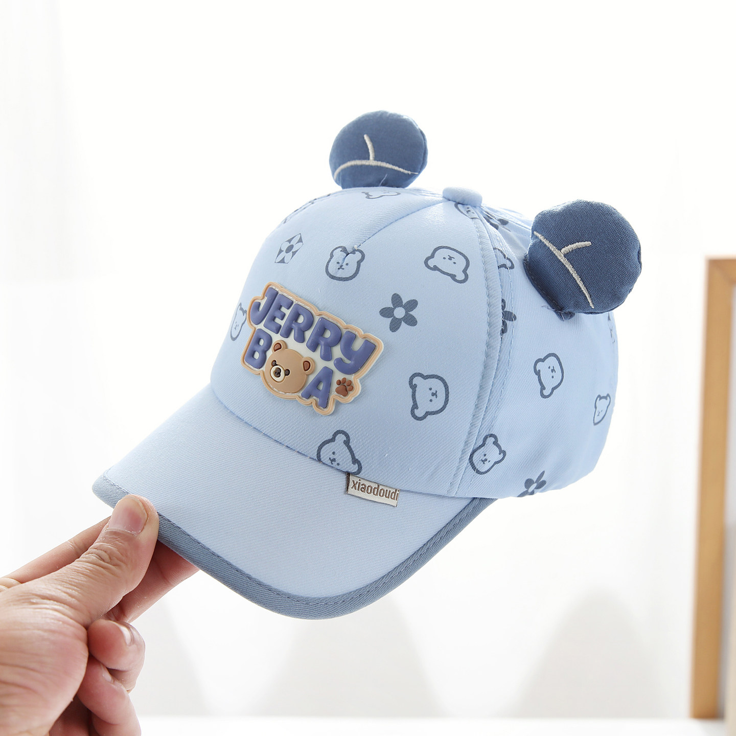 儿童帽子男孩棒球帽春秋季遮阳防晒宝宝鸭舌帽可爱超萌一岁男童帽