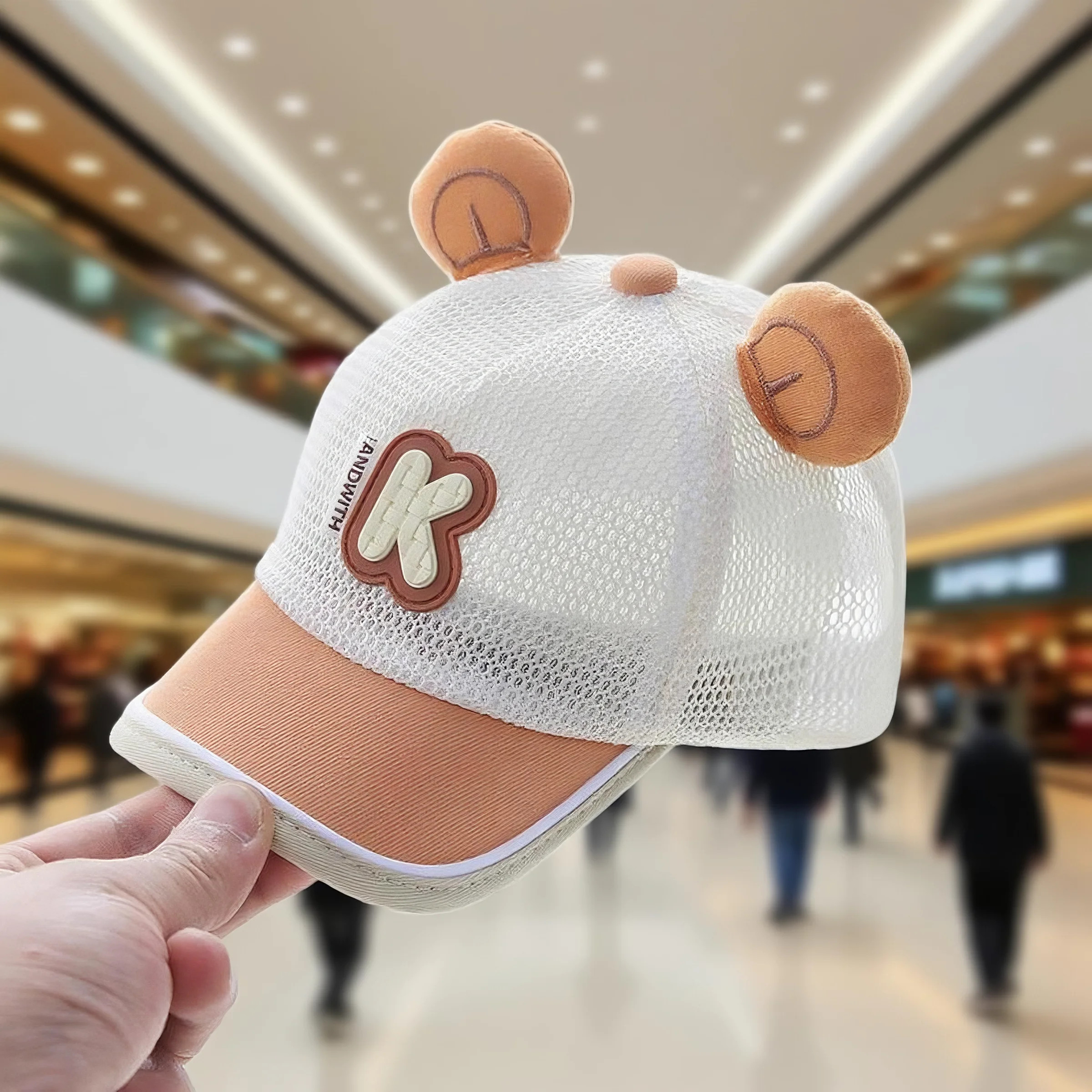 婴儿帽子女宝遮阳棒球帽防晒6到12个月小月龄宝宝鸭舌帽可爱超萌