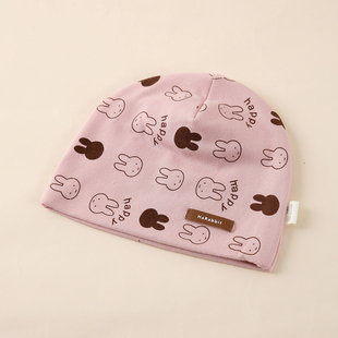 婴儿帽子春秋季婴幼儿宝宝套头帽薄款6到12个月男宝女宝帽一岁