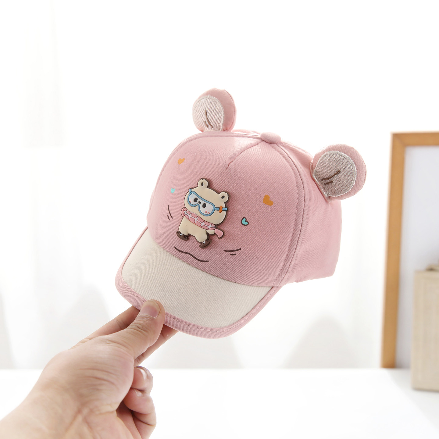 宝宝帽子春秋季薄款棒球帽遮阳防晒婴儿鸭舌帽6到12个月婴幼儿帽