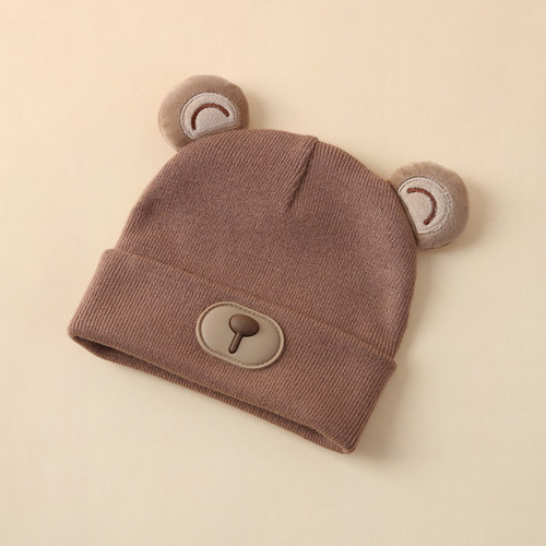 婴儿帽子秋冬季婴幼儿胎帽冬天
