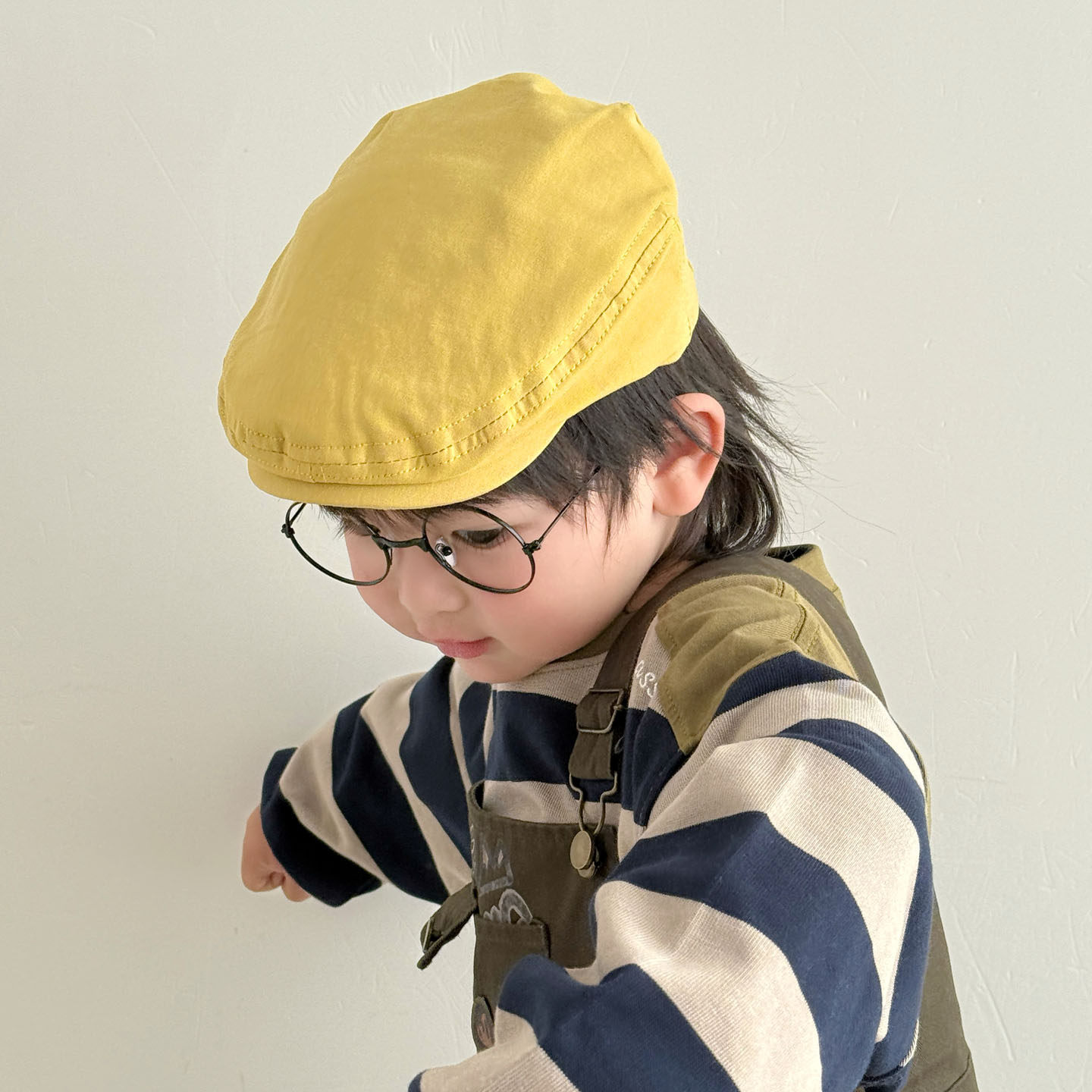儿童帽子男孩贝雷帽痞帅炸街男童