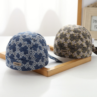 宝宝帽子秋冬季婴儿海盗帽痞帅6到12个月小月龄男宝外出一岁男孩