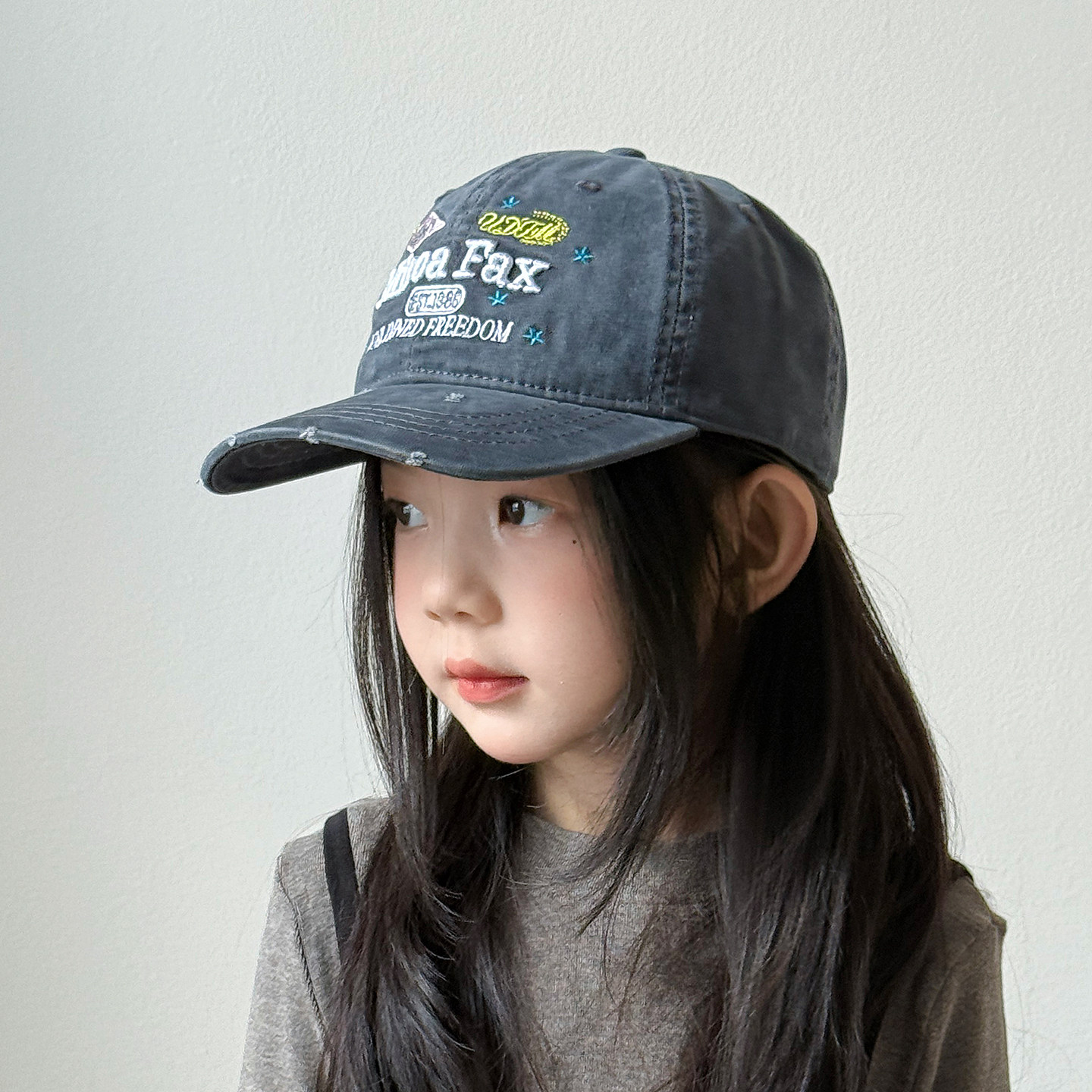 儿童帽子女孩2026新款棒球帽秋冬