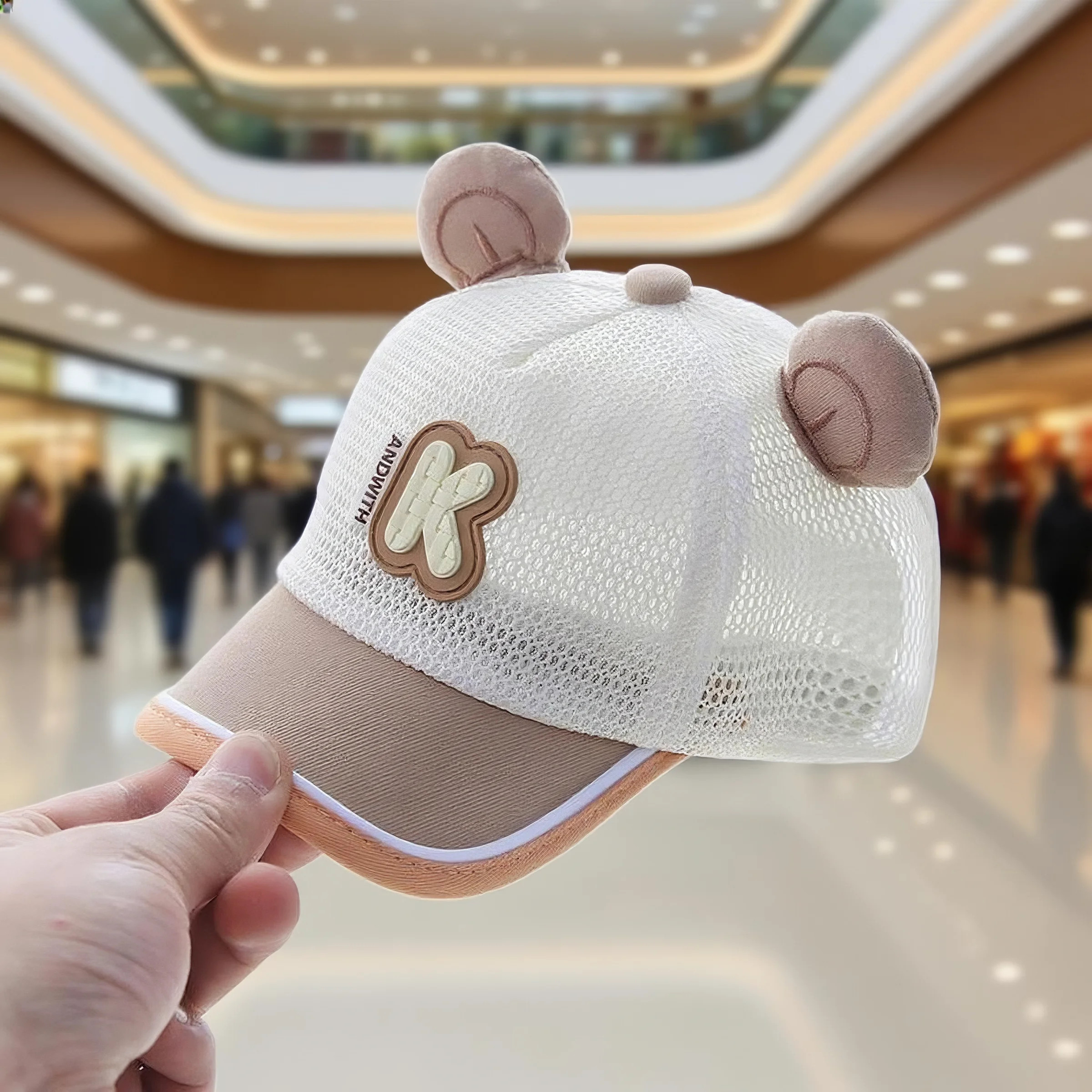 婴儿帽子夏季男宝鸭舌帽六月龄遮阳防晒外出棒球帽可爱小月龄宝宝