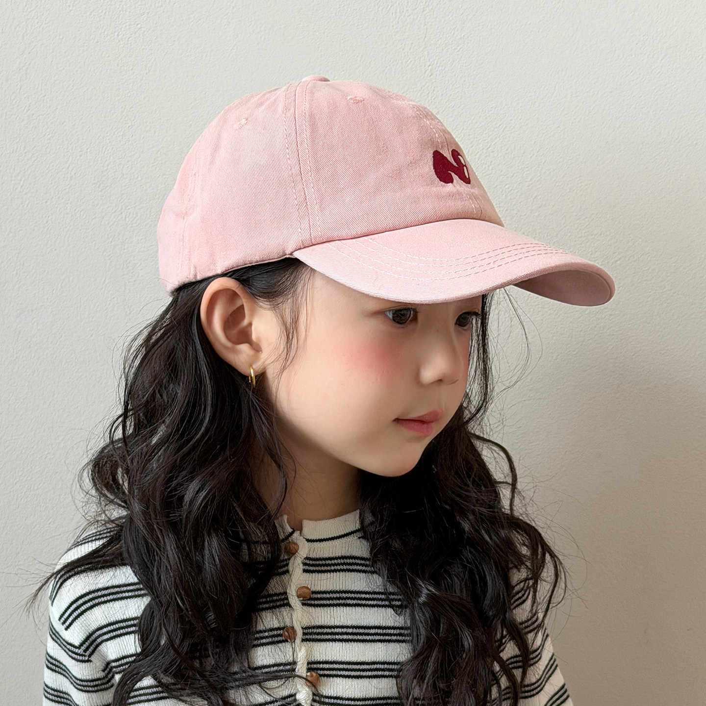 女童帽子秋冬季棒球帽韩版潮流