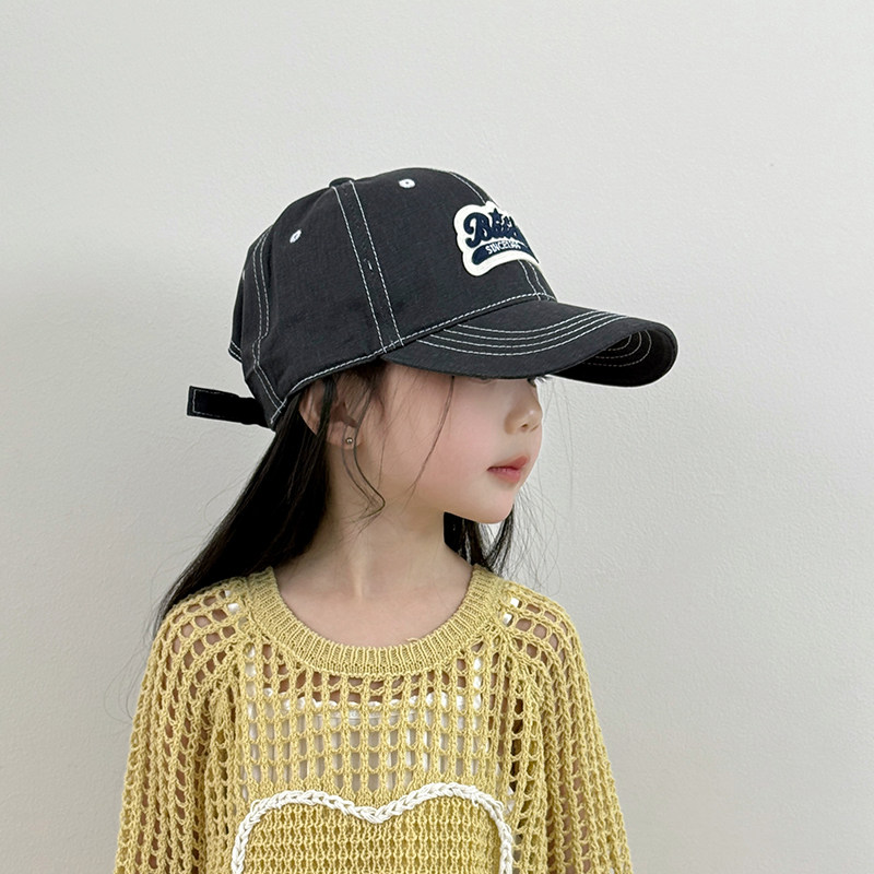 女童帽子春秋季儿童棒球帽大帽檐