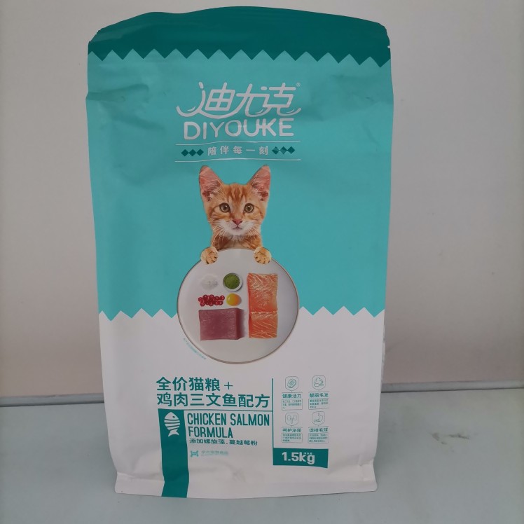 迪尤克猫粮鱼味牛肉味5斤除臭蓝猫成幼折耳流浪猫美短3斤10kg散装