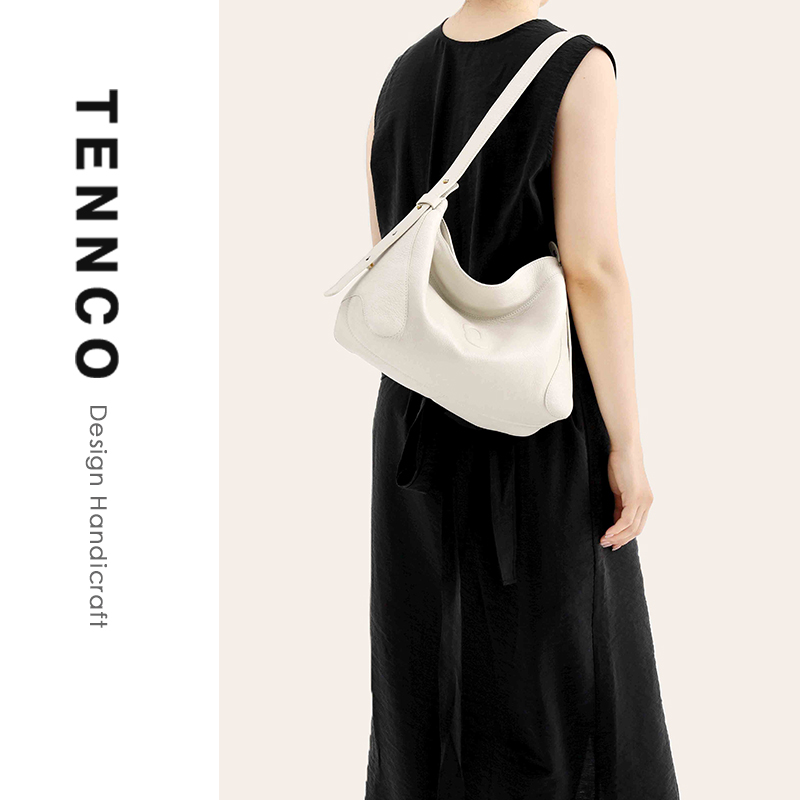 TENNCO通勤高级真皮大容量托特包
