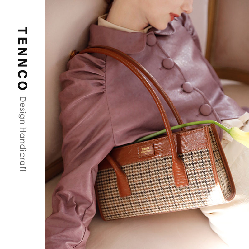 tennco原创设计小众蜥蜴纹女包