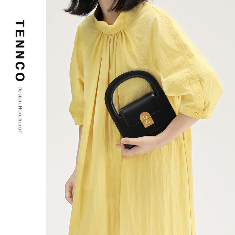【8折特价】TENNCO原创沙漏系列2025夏单肩斜挎小包真皮小方包,箱包皮具/热销女包/男包,小方包,淘宝优惠券,粉丝福利购,淘宝优惠卷