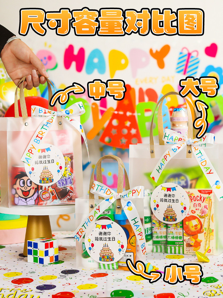 내 생일을 함께 보내줘서 고마워요. 유치원생 기념품. 답례품